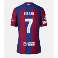 Barcelona Ferran Torres #7 Domaci Dres 2023-24 Kratak Rukav